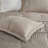 7 Piece Polyester Charmeuse Comforter Set Taupe Queen-119181246