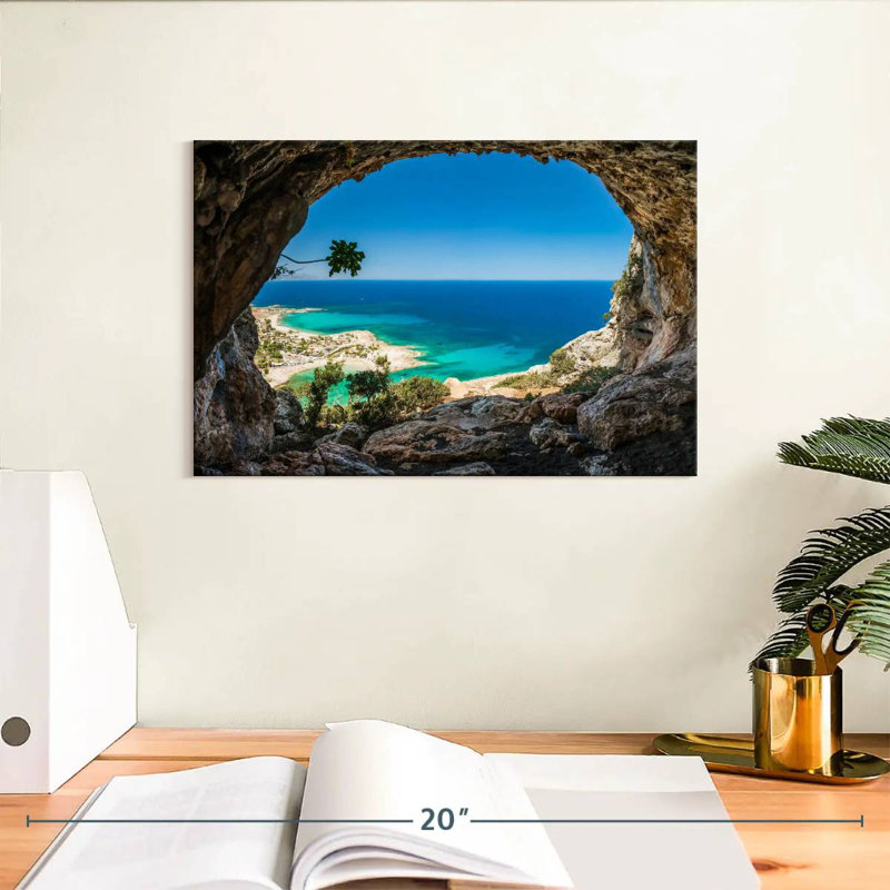 Crete Cave Gillard View, 8" H x 12" W