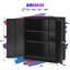 Armoire de rangement H 42 po x l 36 po x P 18 po Menoher-377844004