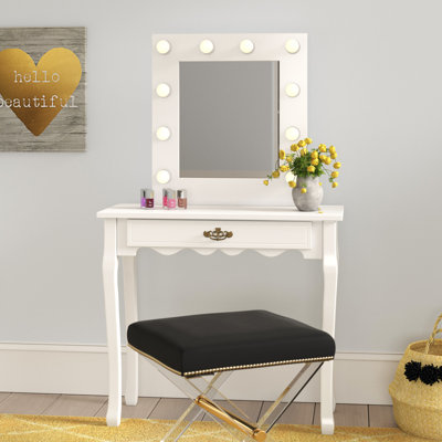 Coiffeuse avec miroir Dametre