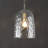 Antwine 1 - Light Nickel/Clear Pendant