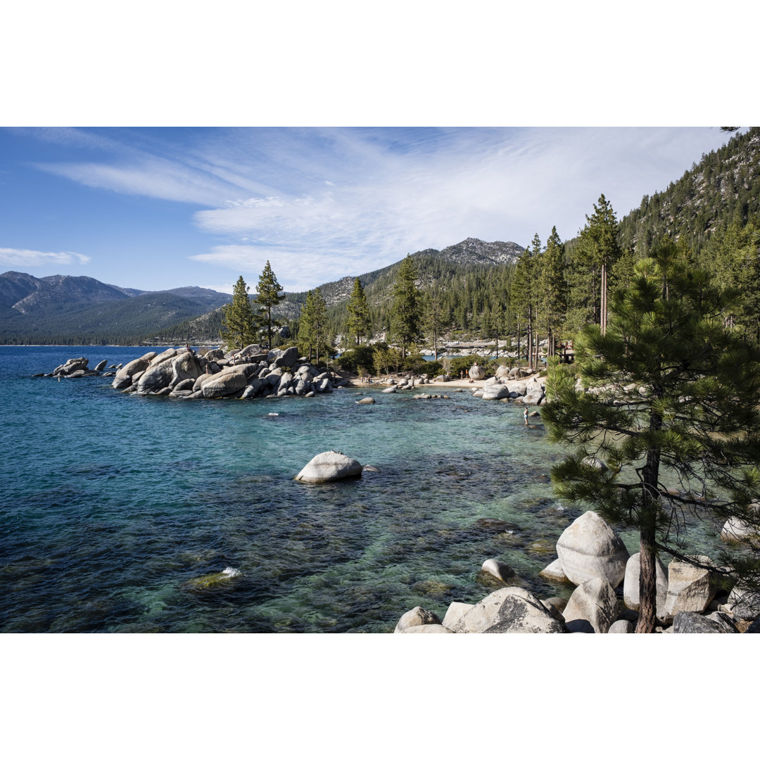 Views From Sand Harbor von Brycia James - Drucken