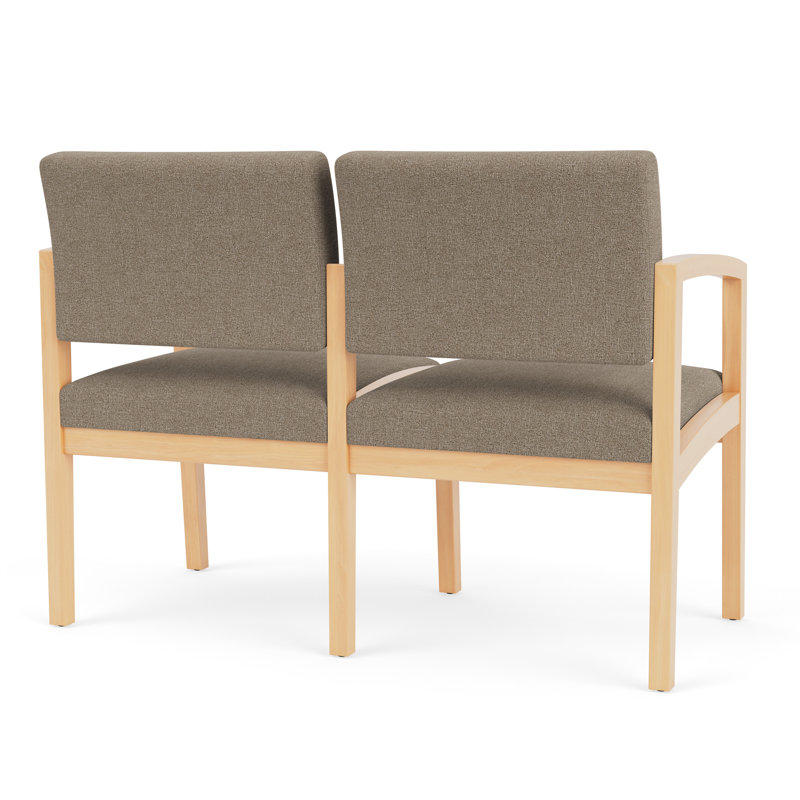 Lenox 2-seater tandem chair, Naturel, Limon Archetype