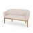 Tissu beige sélectionné