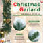 Collection de guirlandes de Noël artificielles - 270 cm