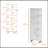 White 9-Shelf Linen Cabinet