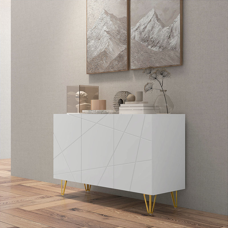 Rech 120cm Sideboard, White