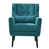 Teal Chenille/Black