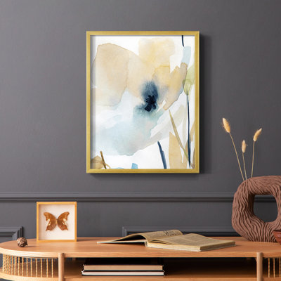 Blooming Wash II Framed Print - Solid Wood
