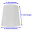 Abat-jour lustre en fausse soie Latitude Run-1240311184-1240311185