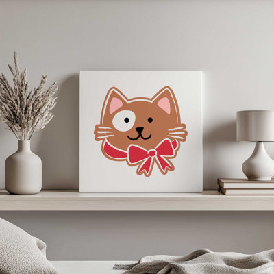«Gingerbread Folks IX» par Victoria Barnes, reproduction d'art sur toile