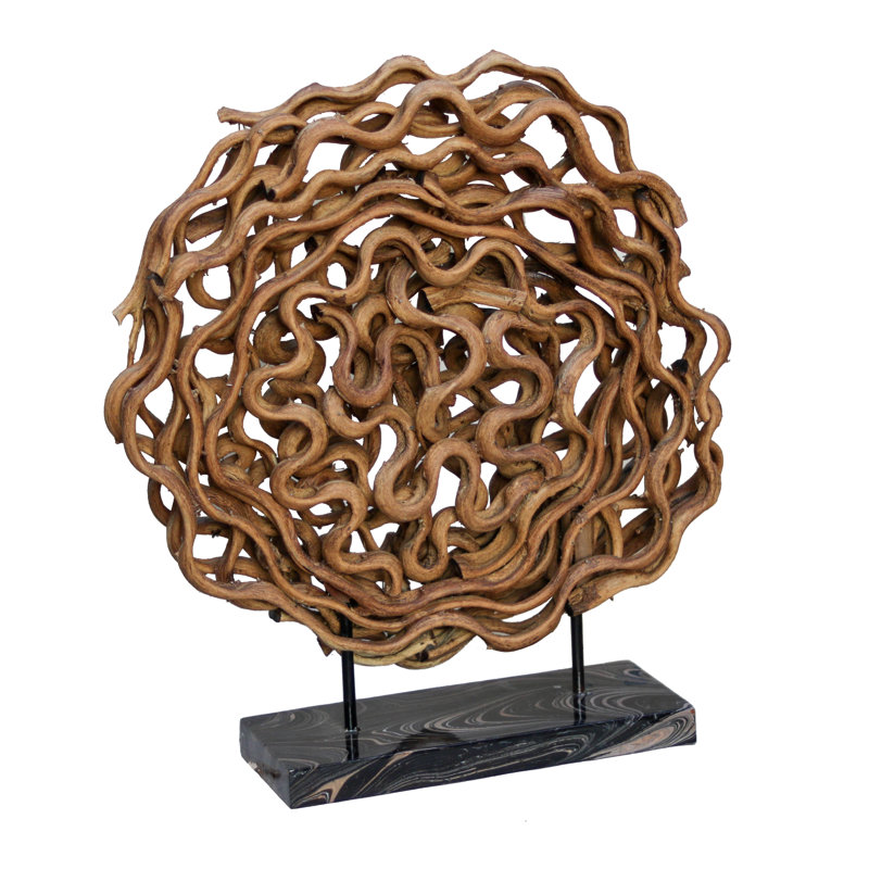 Armena Abstract Decorative Object, 23.6" H x 19.7" W x 5.9" D