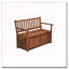 Banc de rangement
