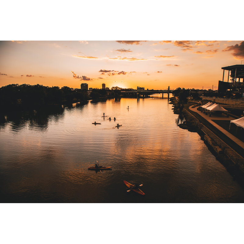 Ashanti On The River par Matthew Mcbrayer, H 8 po x l 12 po