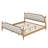 Upholstered Platform Bed with Headboard-367870349-367493765