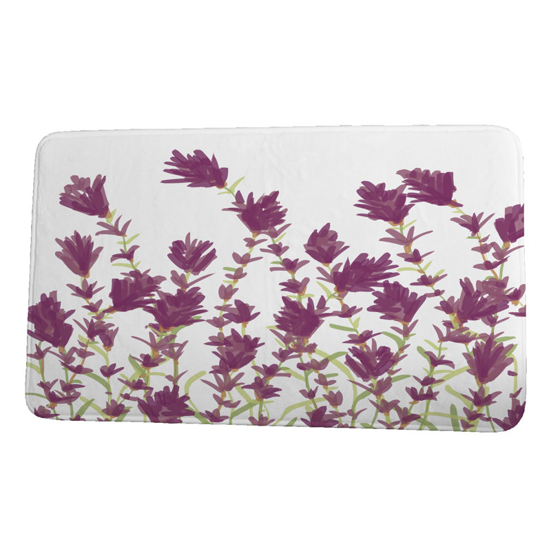 Tapis de bain Loose, L 34 po x l 21 po, Mauve