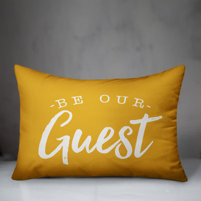 Textual Outdoor Throw Pillow