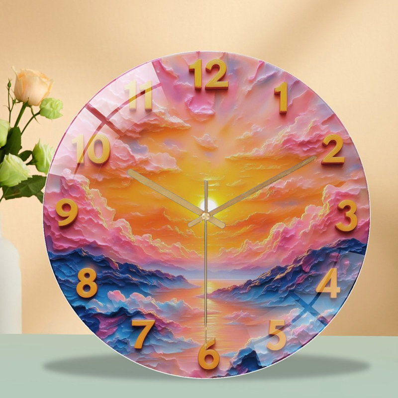 Horloge murale 12 po