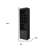 24" Black Bar Cabinet With Eighteen Shelves