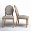 Chaise d'appoint rembourrée en lin Hildemar-1335091151-1248836147