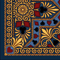 Tapis de jeu et de divertissement Jackpot, 5 pi 4 po x 7 pi 8 po