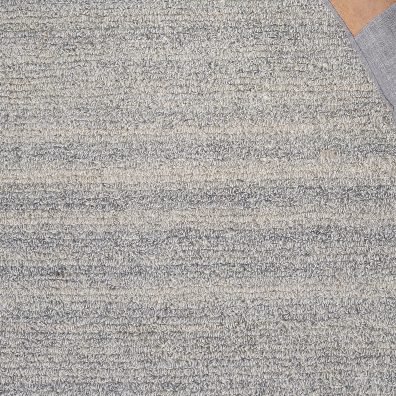 Ebony Hand Tufted Pet Yarn Pile Rug, Rectangle 5' x 8'