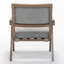 Chaise d'appoint simple en bois massif et coton de style nordique-1197698536
