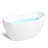 Naha Freestanding Soaking Acrylic Bathtub with Drain-95416904-95416903