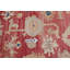 Tapis unique en laine noué à la main beige / vert 12 pi 8 po x 14 pi 8 po Nimsi