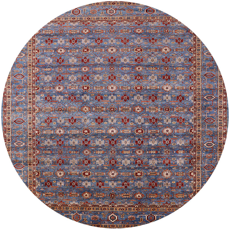 Oriental Indoor Rug, Round 6'