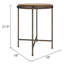 Table d'appoint ronde Patton