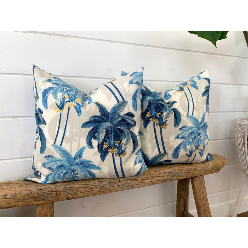 Housse de coussin intérieure / extérieure en polyester , 17,5 po x 17,5 po