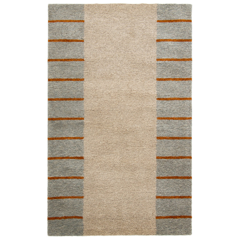 Purlin Hand-tufted Wool Rug, Rectangle 5' x 8'