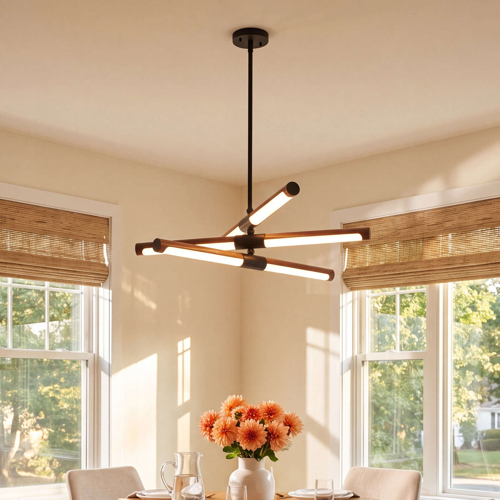Aimee 6 - Light Dimmable LED Chandelier