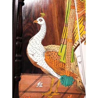 Panneau mural en bois 36 po Divin Lord Murugan