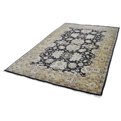 One-of-a-Kind 4' X 6'4" Hand Knotted Area Rug