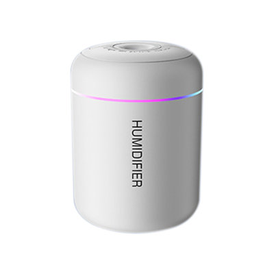 New USB Mini Humidifier Heavy Mist Colorful Light Silent Humidifier Capacité du réservoir d'eau 180 ml