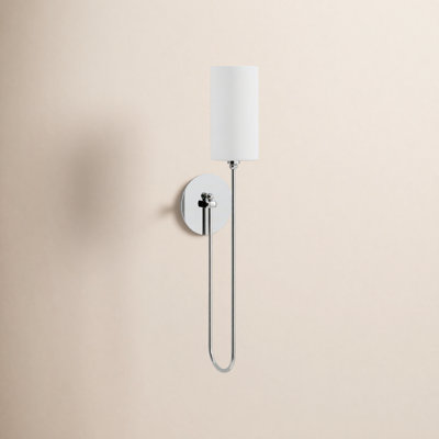 Clarissa Single Light Dimmable Armed Sconce