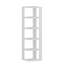 Conley 160.8cm H x 45cm W Corner Bookcase-25304851