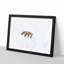 Red Fox Prowling in Wyoming - Framed Print-56758717-56758721