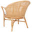 Chaise avec accoudoirs en lin Lucia-450497536
