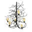 Lustre géométrique unique à 6 lumières
