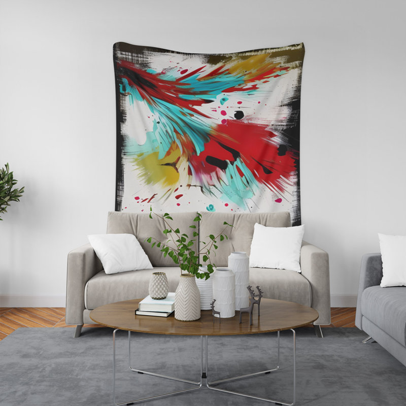 Tapisserie murale, H 80 po x l 68 po