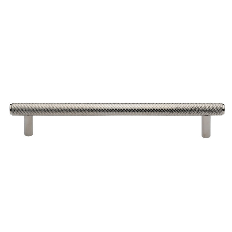 Basel 10" Center to Center Bar Pull, Satin Nickel, 8"