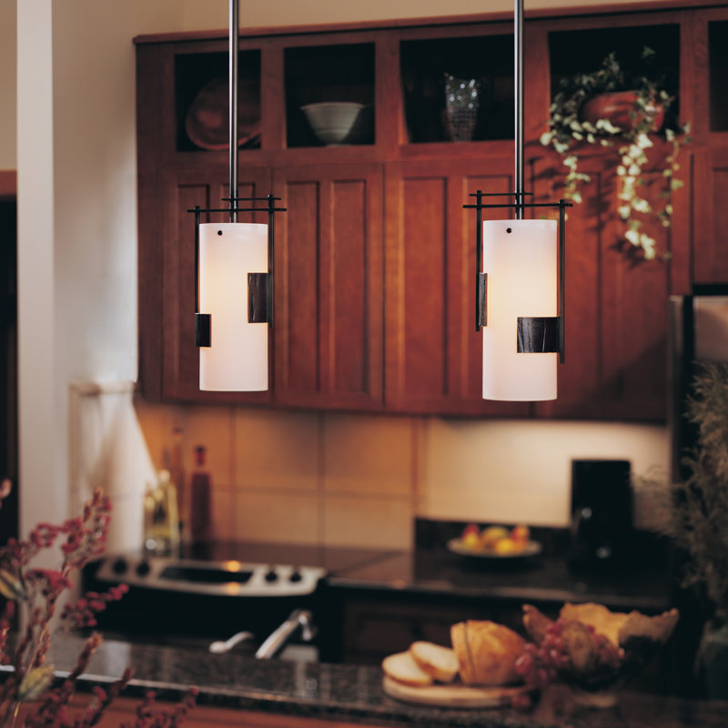 Fullered Impressions Mini Pendant, Bronze