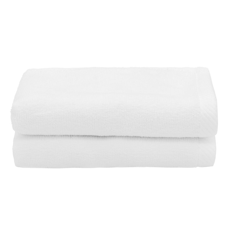 Midweight Fingertip Towel, White