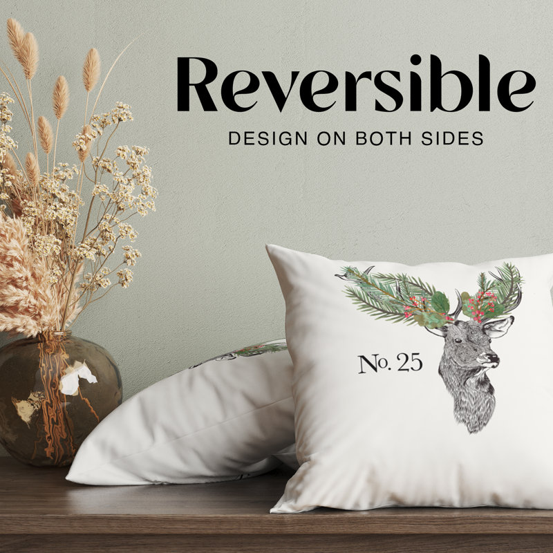 Housse de coussin Number 25 Holiday, H 16 po x l 16 po