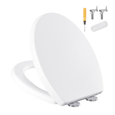 Toilet Seat,Quick-Release, Easy To Install