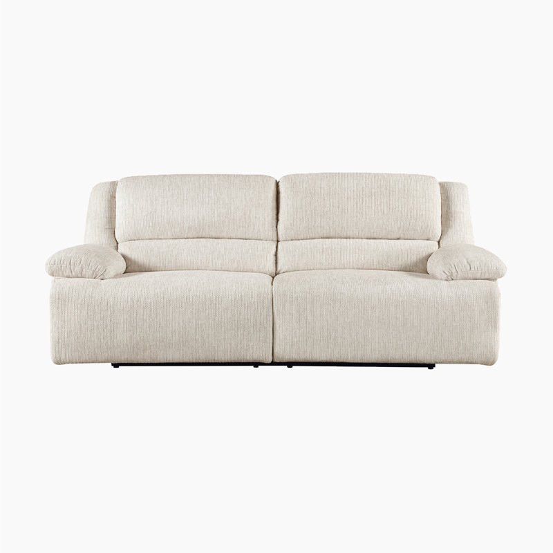 Canapé inclinable électrique en microfibre Rosser, P1