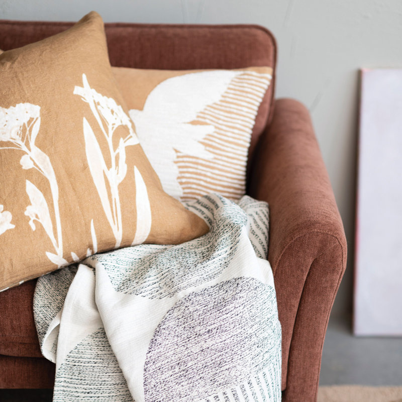 Appliqued Pillow Cover